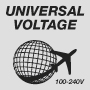 Uniwersalne napięcie 100 - 240 V
